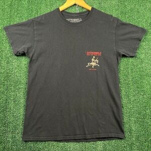 Astroworld T-Shirt Mens M Black Wish You Were Here Skeleton Horse Travis Scott